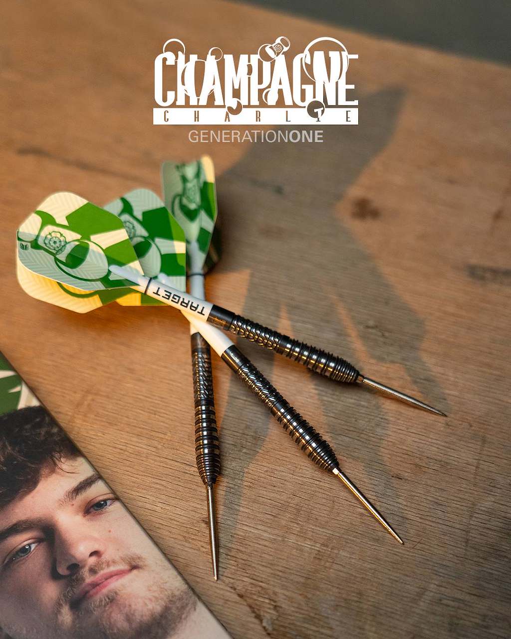 Charlie Manby 95% Gen1 SP Steel Tip Darts - Point & Purpose