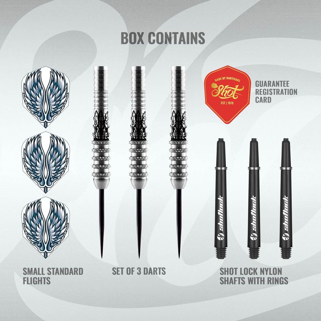 Birds of Prey Kite Steel Tip Dart Set - 80% - Point & Purpose