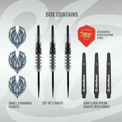 Birds of Prey Kite Steel Tip Dart Set - 80% - Point & Purpose