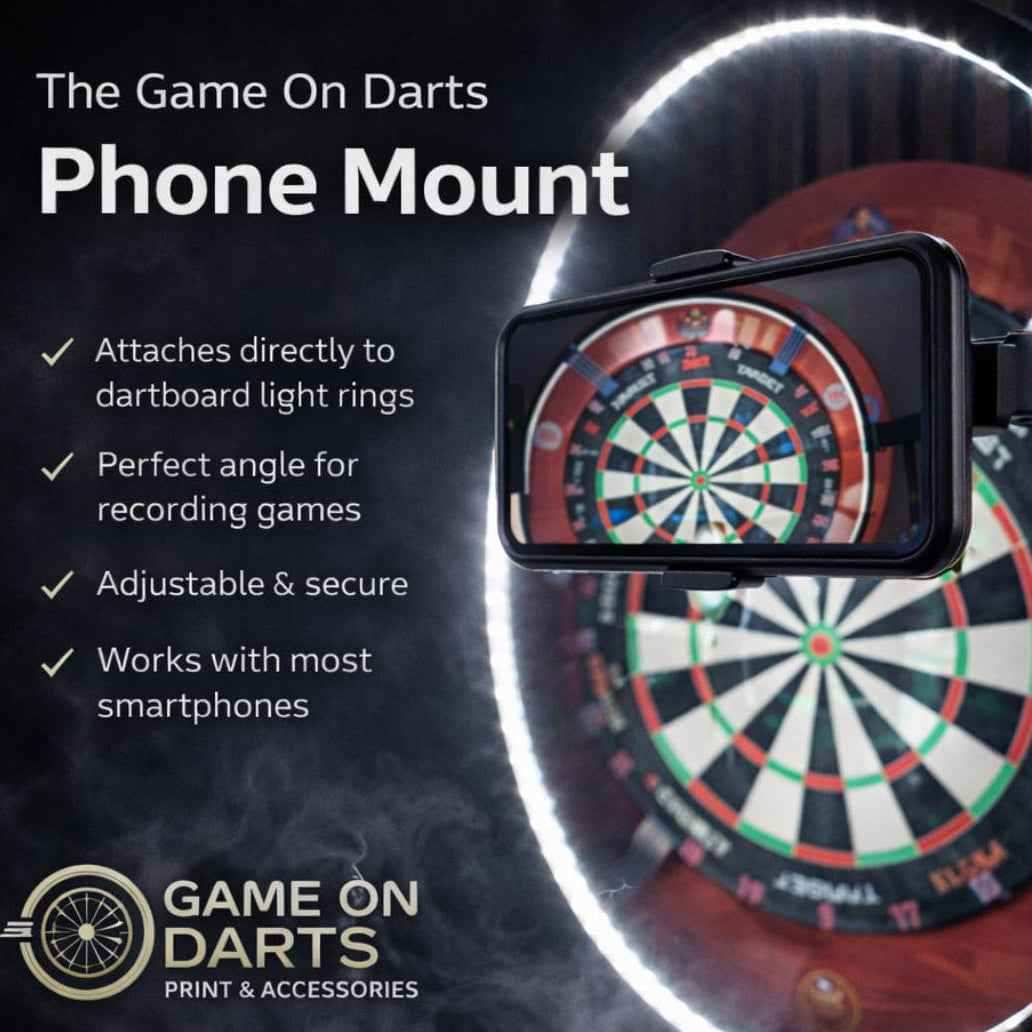 Game On Darts - Ring Light Phone Mount - Point & Purpose