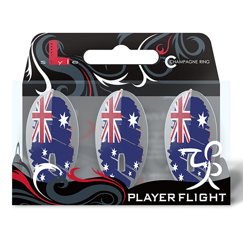 Peter Machin Ver. 2 - Clear White PRO L2 Flights (Teardrop) - Point & Purpose