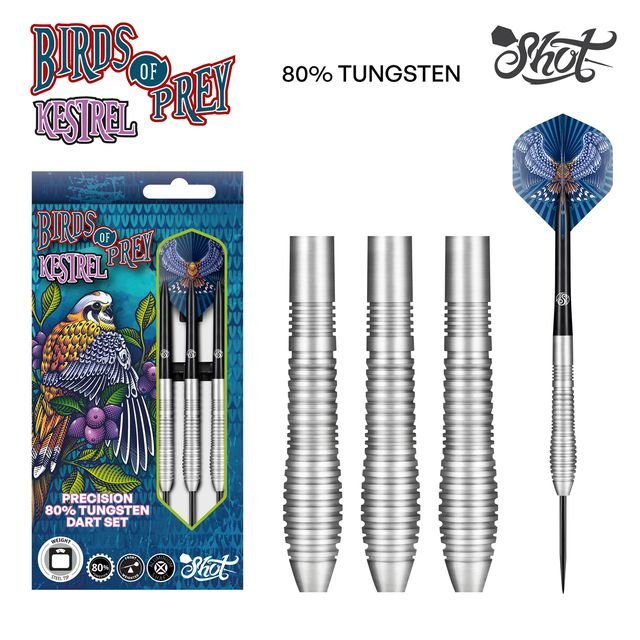 Shot Birds of Prey Kestrel Steel Tip 80% - Point & Purpose