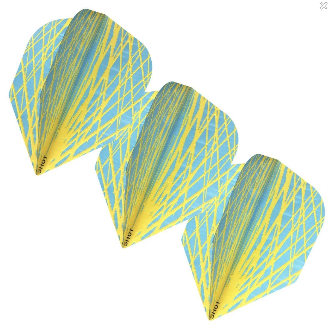 Shot Rowby - John Araw Dart Flight Set - Small Standard (No6) - Point & Purpose