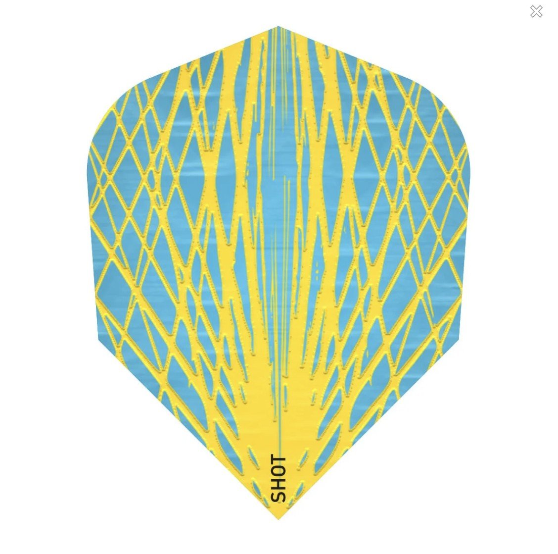 Shot Rowby - John Araw Dart Flight Set - Small Standard (No6) - Point & Purpose