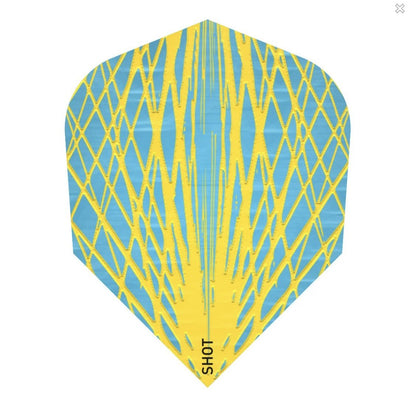Shot Rowby - John Araw Dart Flight Set - Small Standard (No6) - Point & Purpose