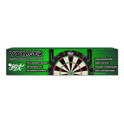 Shot Voyager Dartboard Door Hanger - Point & Purpose