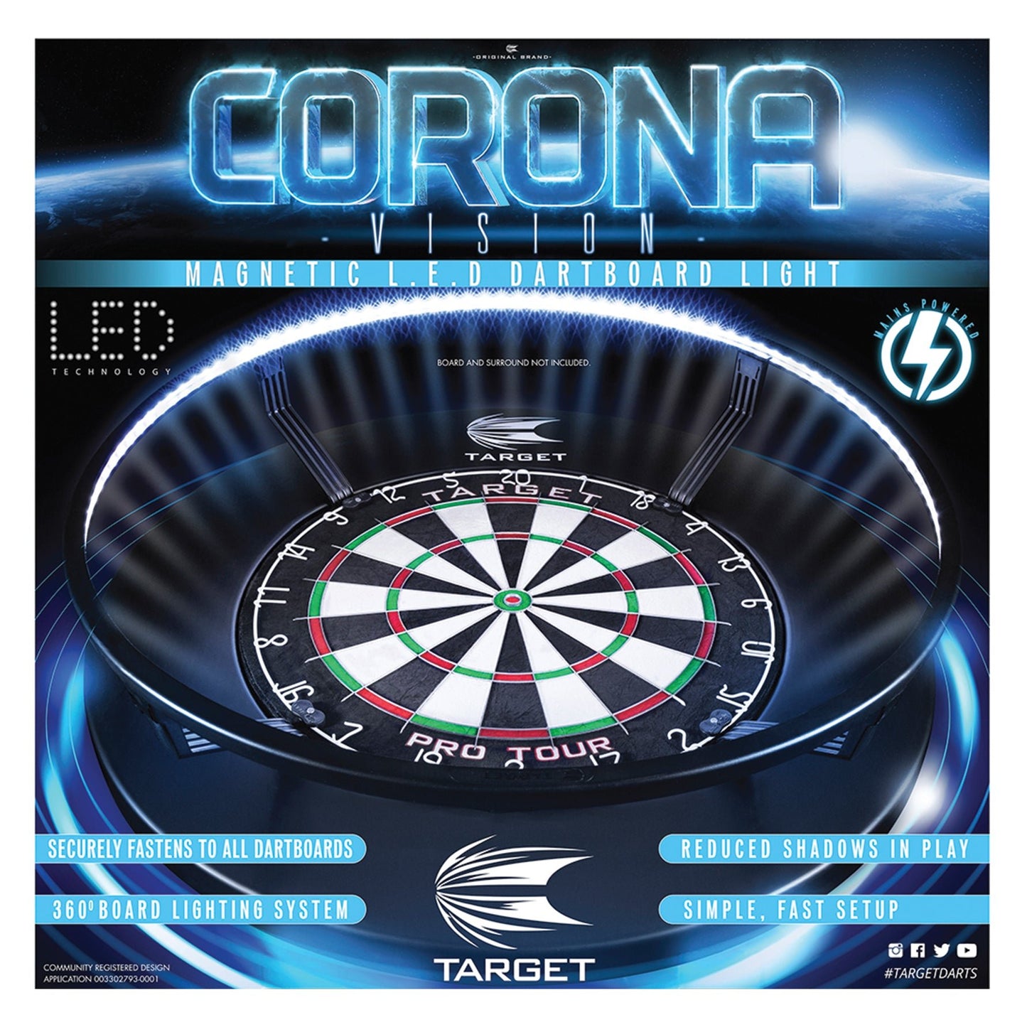 Target Corona Vision LED Light - Point & Purpose