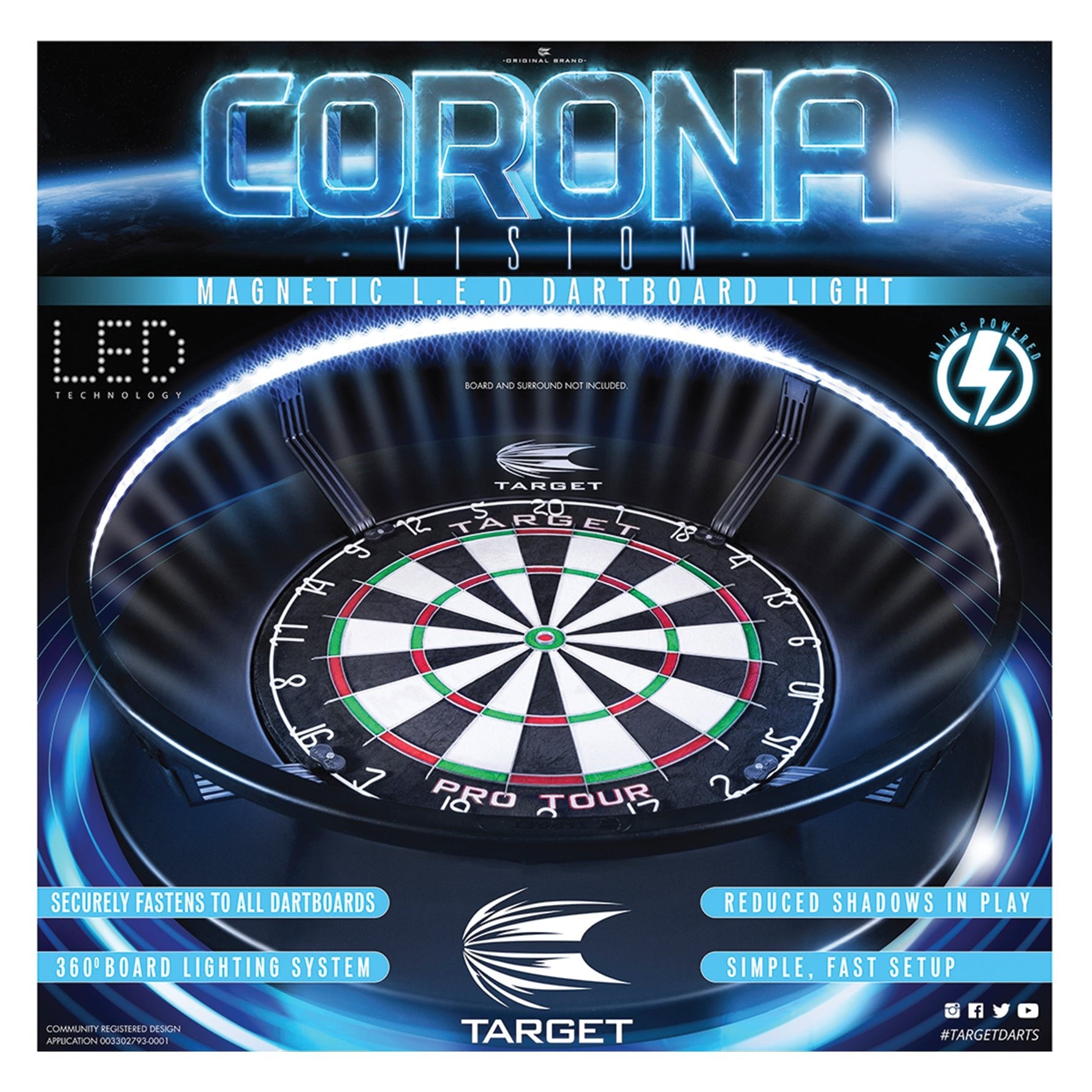 Target Corona Vision LED Light - Point & Purpose