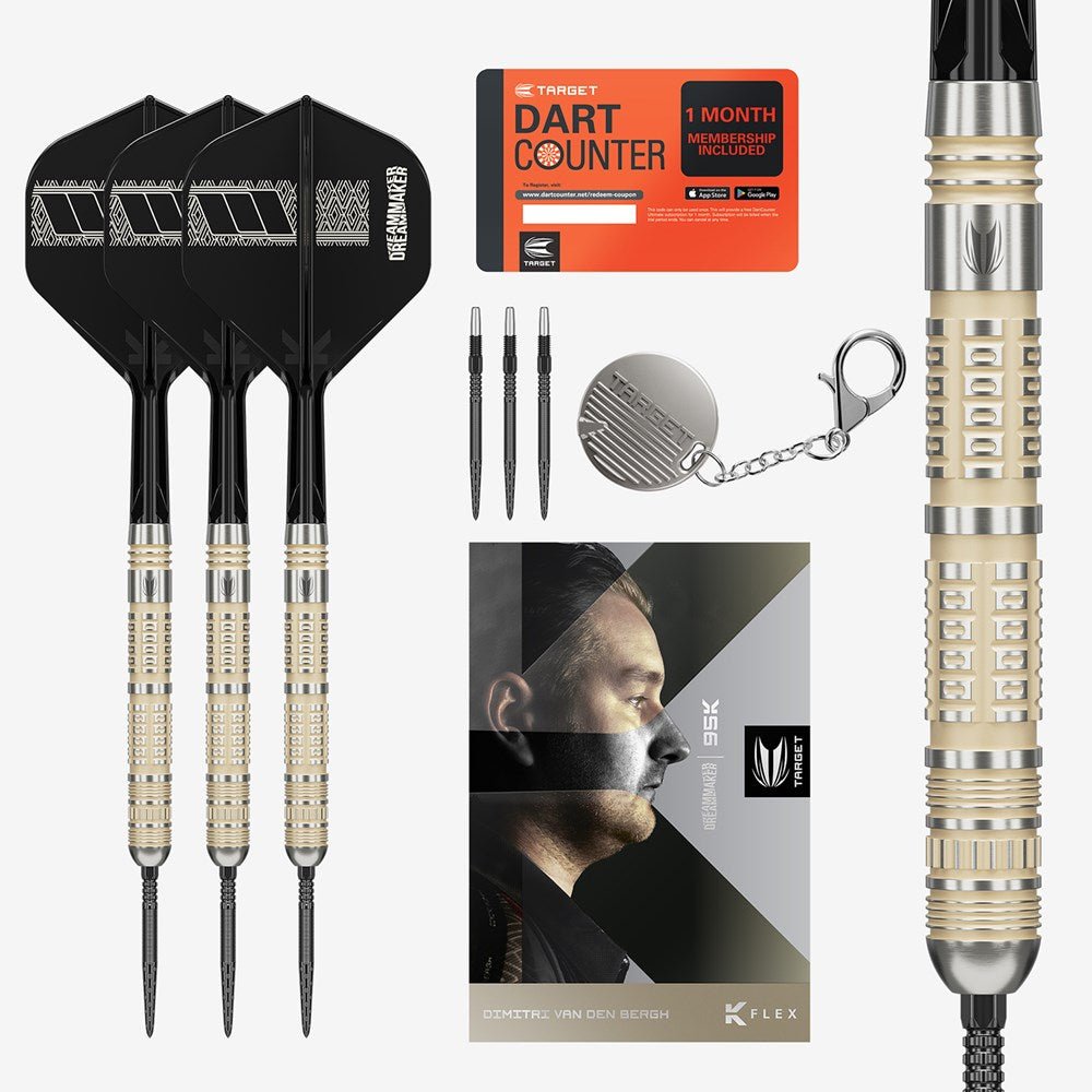 Target Dimitri Van Den Bergh 95k Steel Tip - Point & Purpose