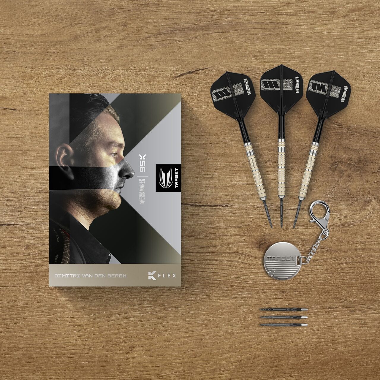 Target Dimitri Van Den Bergh 95k Steel Tip - Point & Purpose
