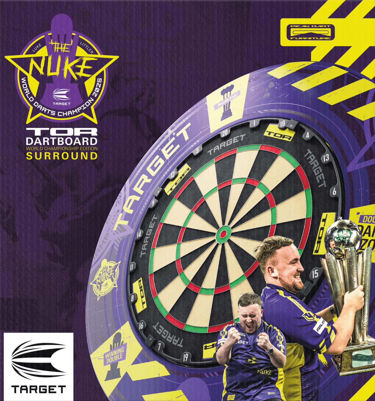 Target Luke Littler World Champion Bundle Pack - Point & Purpose