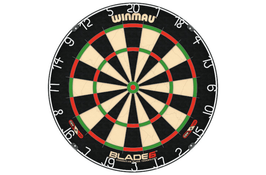 WINMAU BLADE 6 - DARTBOARD - Point & Purpose