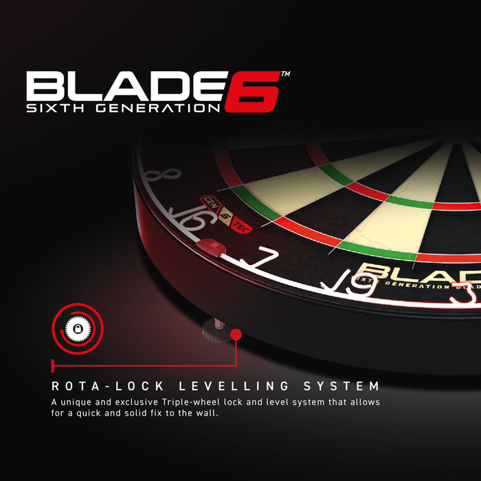 WINMAU BLADE 6 - DARTBOARD - Point & Purpose
