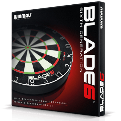 WINMAU BLADE 6 - DARTBOARD - Point & Purpose